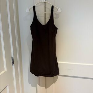 Lululemon align exercise dress. Worn once. Color is brown.